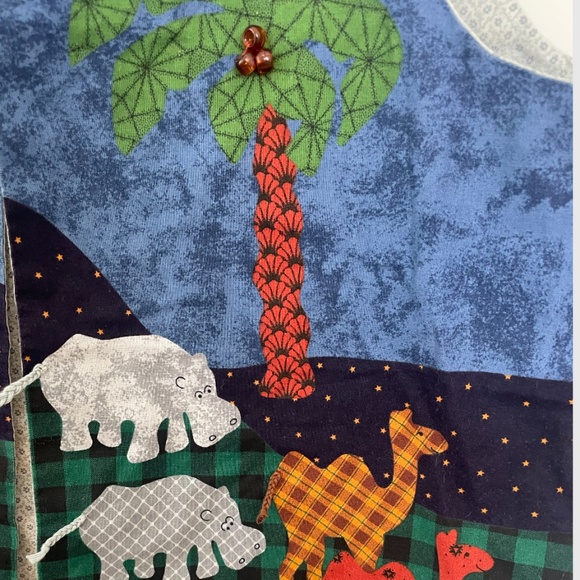 Noah's Ark Religious Christian Jesus Animal Sea Ocean Bible God Godly Vest Top - Picture 3 of 8